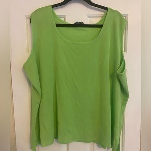 Lime Green Knit Tank